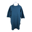 Unisex Ommellinen - Trikotaažist kleit, suurus 44 - Sinine ()