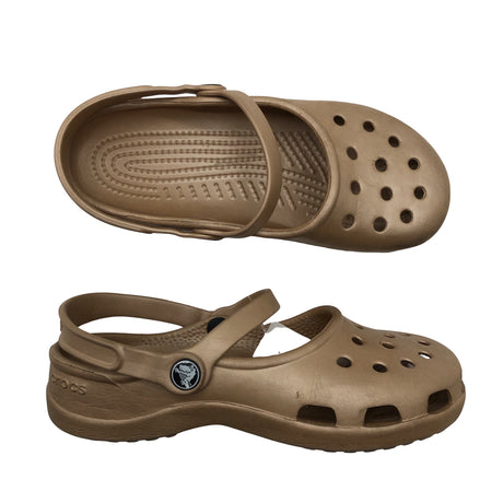 Unisex Crocs - Lahtise kannaga jalanõud, suurus 37 - Kuld (2)