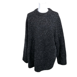 Unisex Arket - Kootud tuunika, suurus 40 - Must (1)
