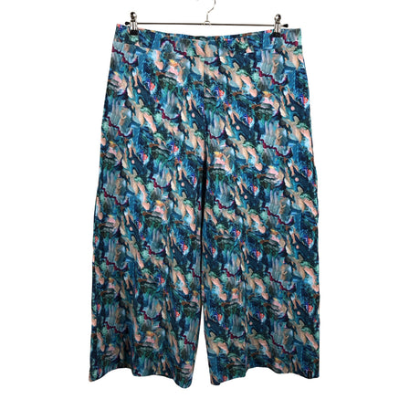 Unisex Aarrelabel - Trikotaažist püksid, suurus 46 - Sinine ()