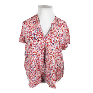 Unisex Gerry Weber - Lühikeste käistega pluus, suurus 48 - Valge (1)