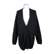 Unisex Lindex - Kardigan, suurus 40 - Must ()