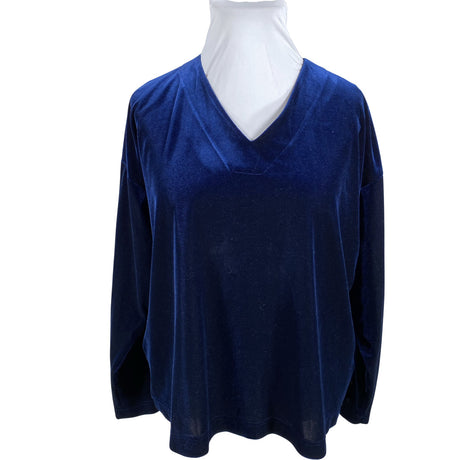 Unisex Voglia - Trikotaažist pluus, suurus 44 - Sinine ()