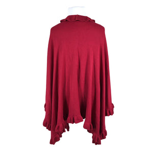 Unisex Anne Linnonmaa - Õlasall, suurus Maxi - Punane (3)