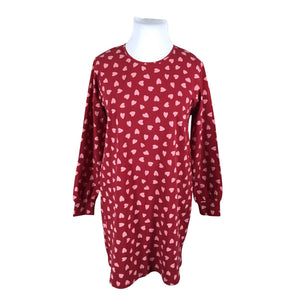 Unisex Nanso - Trikotaažist kleit, suurus 42 - Punane (1)