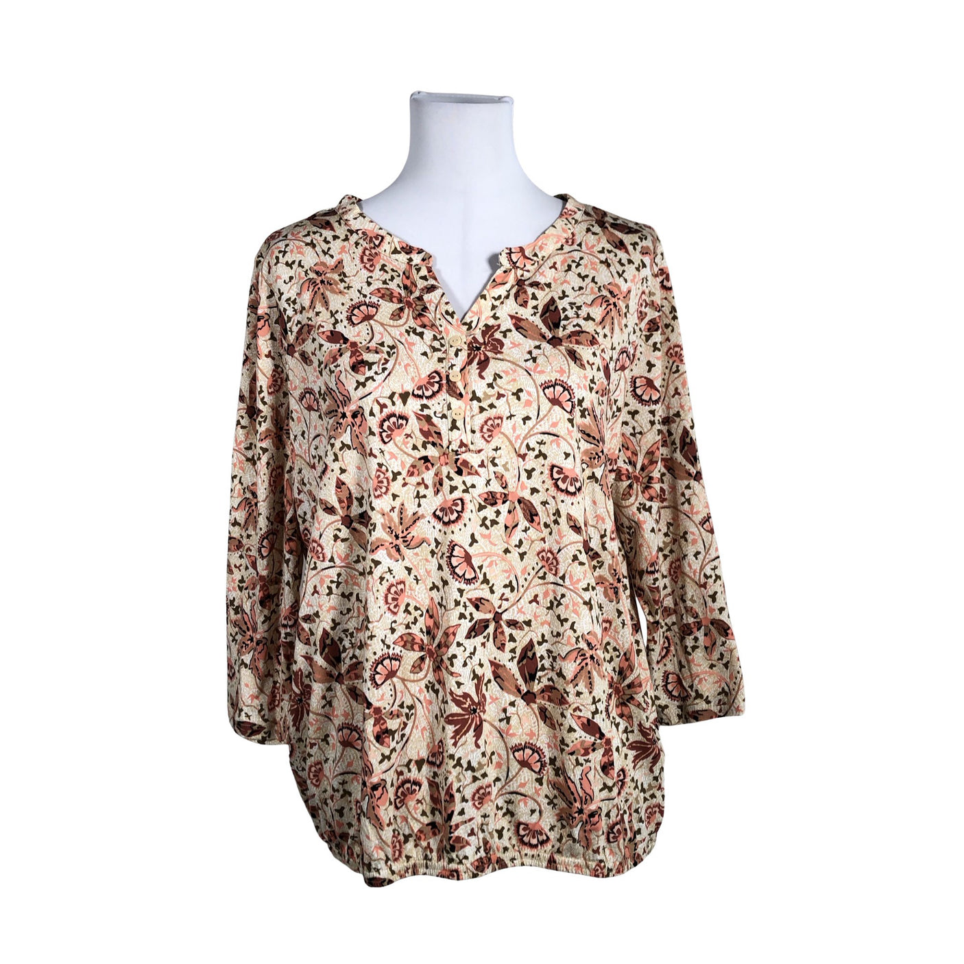 Unisex Soyaconcept - Trikotaažist pluus, suurus 40 - Beige (1)