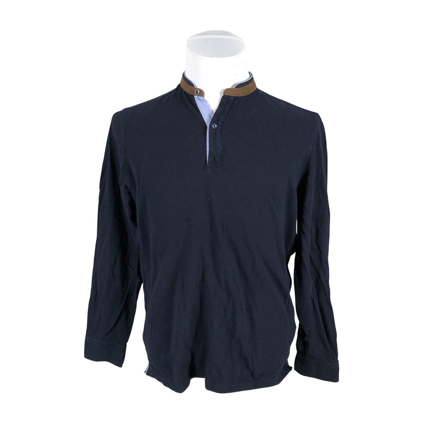 Unisex Massimo Dutti - Polosärk, suurus L - Sinine (1)