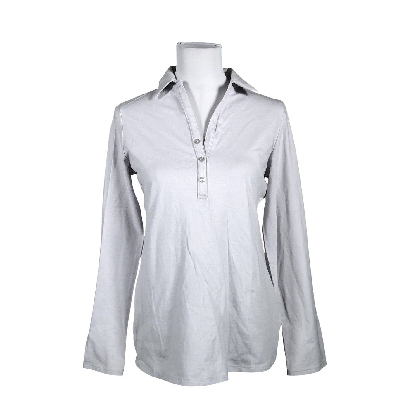 Unisex Nanso - Trikotaažist pluus, suurus 38 - Hall (1)