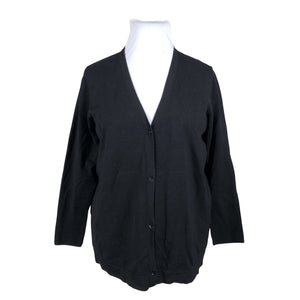 Unisex Ulla Popken - Kardigan, suurus 42 - Must (1)