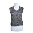 Unisex Massimo Dutti - Kootud vest, suurus 36 - Hall ()
