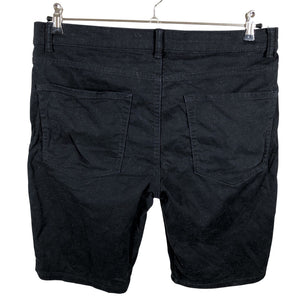 Unisex Next - Teksast lühikesed püksid, suurus W36 - Must (2)