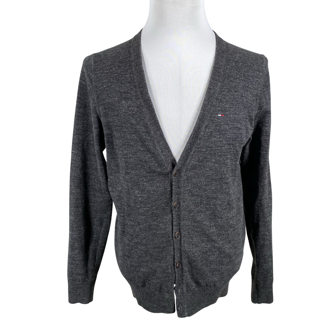 Unisex Tommy Hilfiger - Kardigan, suurus L - Hall (1)