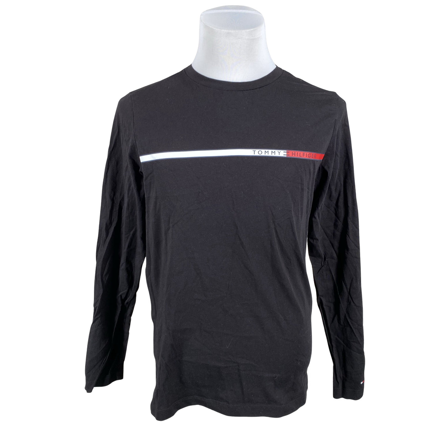 Unisex Tommy Hilfiger - Trikotaažist pluus, suurus L - Must (1)