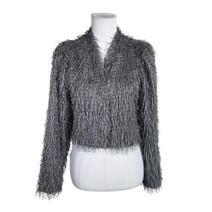 Unisex Elli White - Pidulik boolero, suurus 36 - Hall (1)