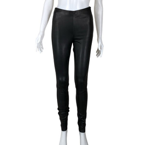 Unisex Y.A.S - Nahkpüksid, suurus 34 - Must (1)
