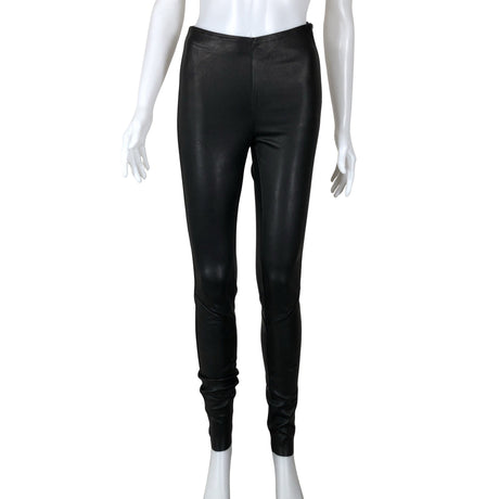 Unisex Y.A.S - Nahkpüksid, suurus 34 - Must ()
