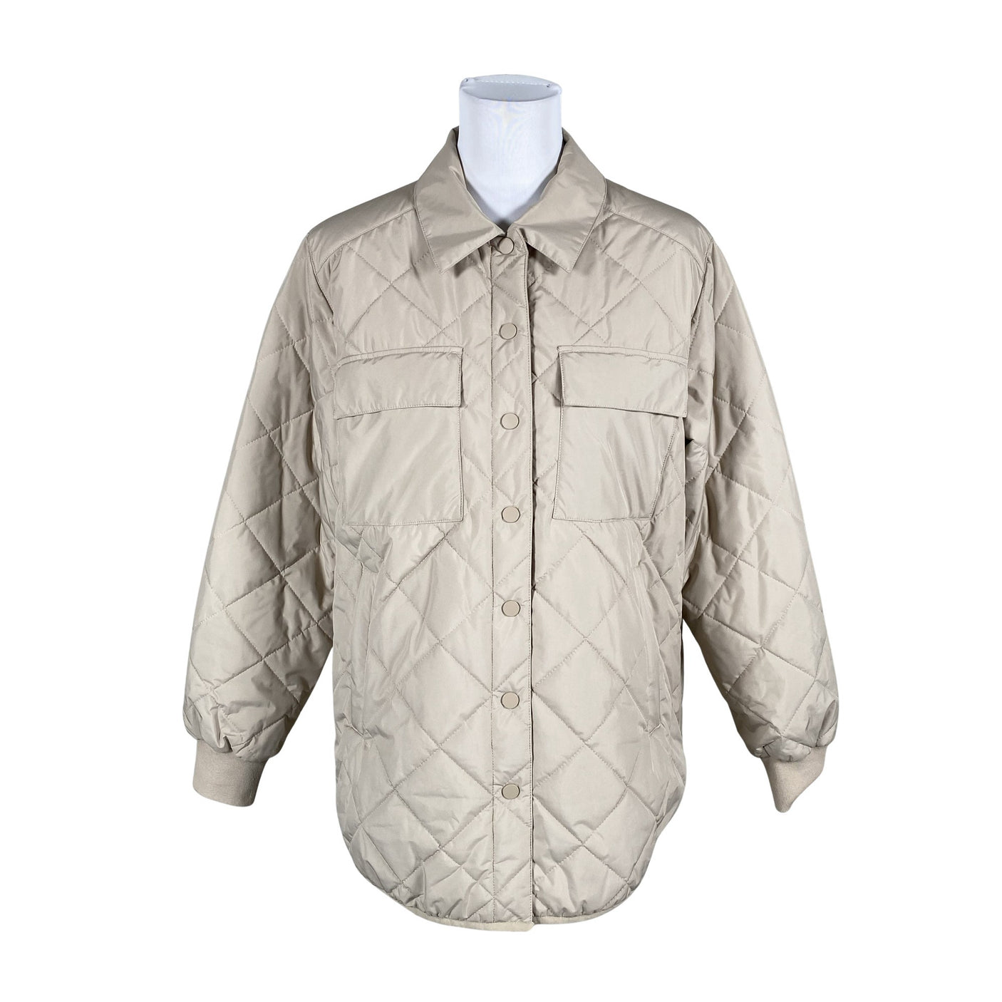 Unisex Makia - Tepitud jope, suurus 38 - Beige (1)