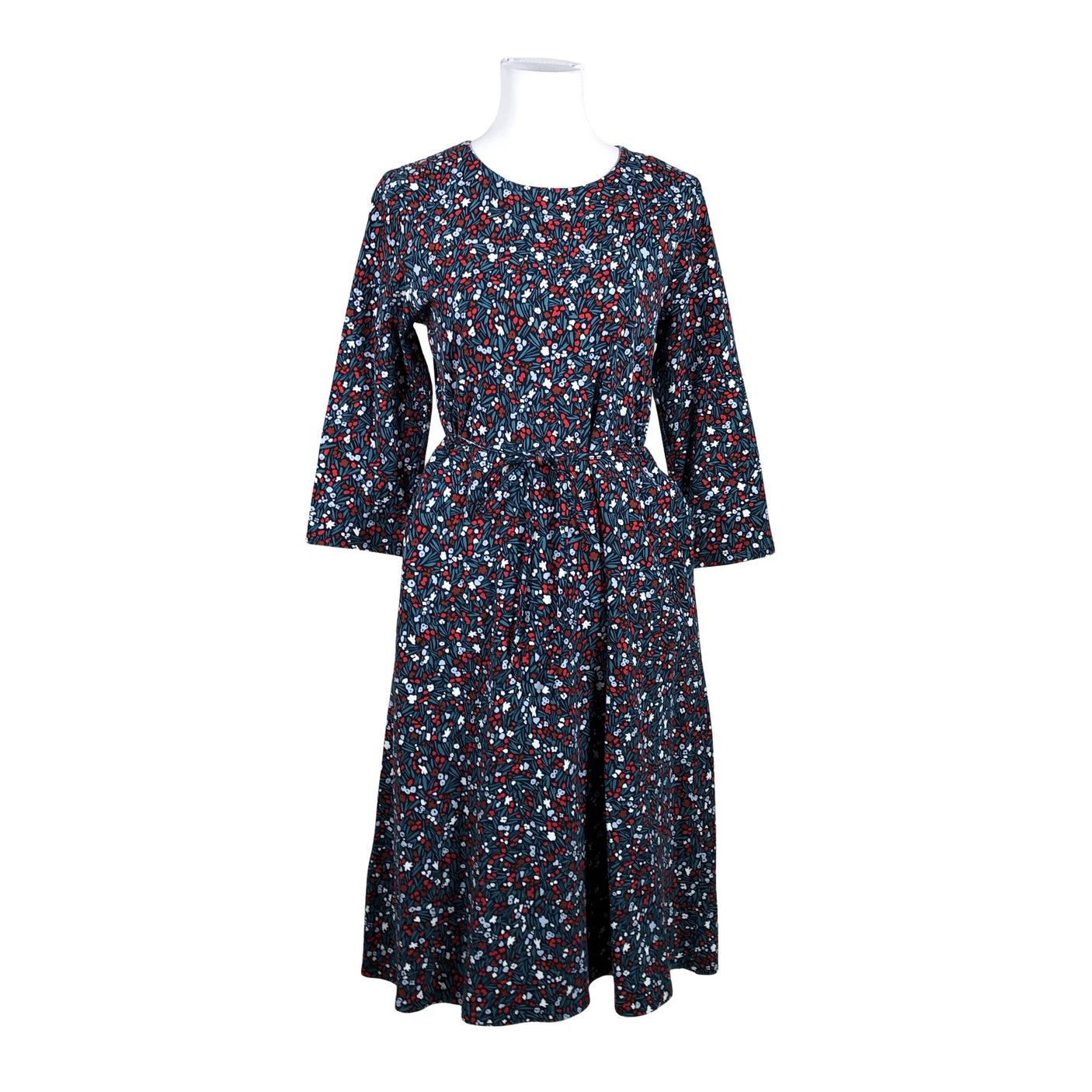 Unisex Nanso - Trikotaažist kleit, suurus 40 - Sinine (1)
