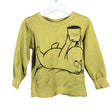 Unisex Martinex - Dressikangast pluus, suurus 92 - 98 - Kollane ()
