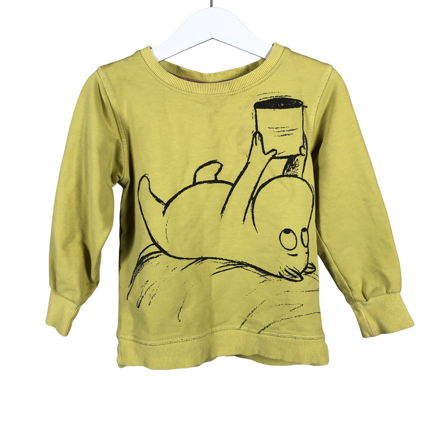 Unisex Martinex - Dressikangast pluus, suurus 92 - 98 - Kollane (1)