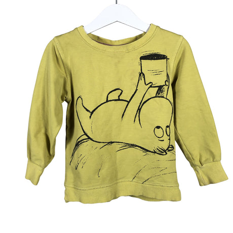 Unisex Martinex - Dressikangast pluus, suurus 92 - 98 - Kollane ()