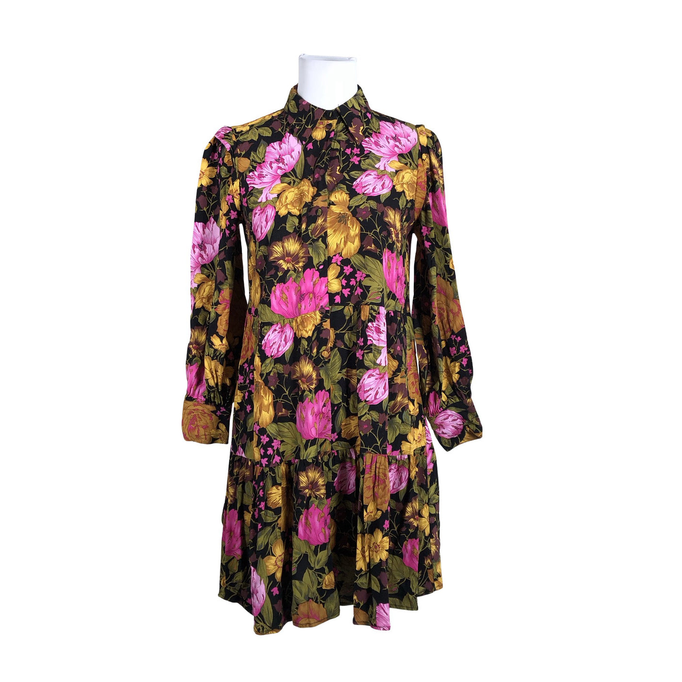 Unisex Y.A.S - Mitteveniv kleit, suurus 36 - Pruun (1)