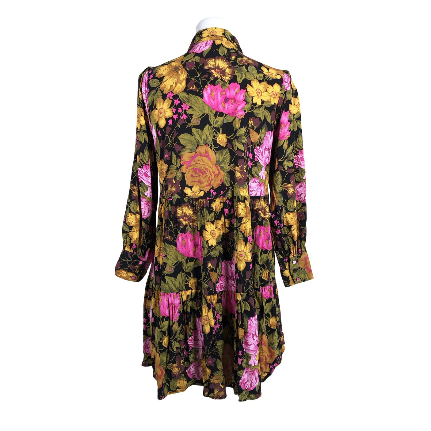 Unisex Y.A.S - Mitteveniv kleit, suurus 36 - Pruun (2)