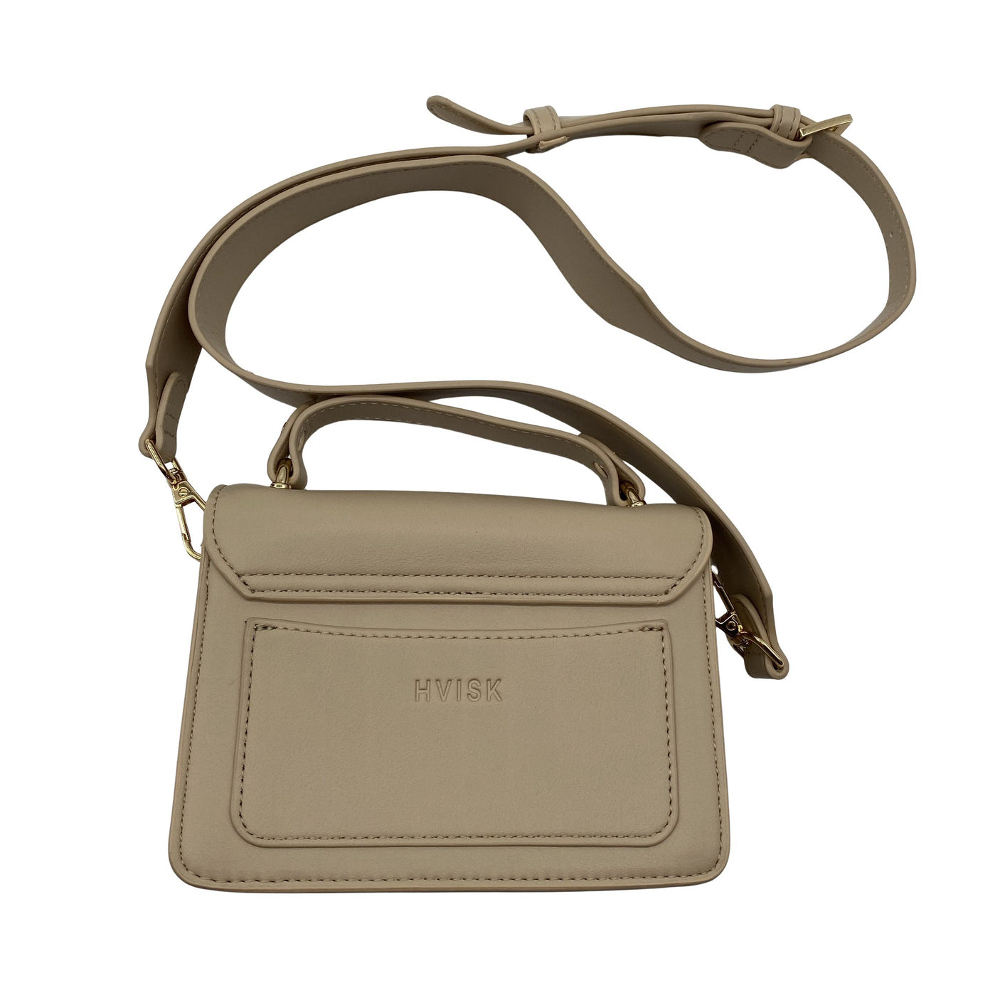 Unisex HVISK - Õlakott, suurus Mini - Beige (2)
