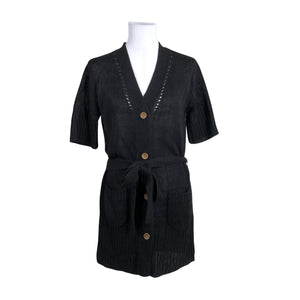 Unisex Marimekko - Kardigan, suurus 38 - Must (1)