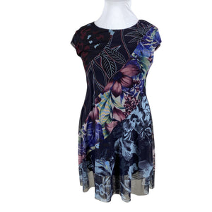 Unisex Desigual - Õhuke kleit, suurus 42 - Sinine (1)