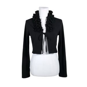 Unisex CPM - Trikotaažist boolero, suurus 38 - Must (1)