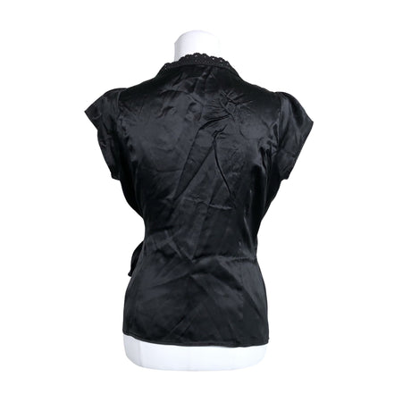 Unisex InWear - Lühikeste käistega pluus, suurus 40 - Must (2)