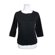 Unisex Noom - Trikotaažist pluus, suurus 38 - Must ()