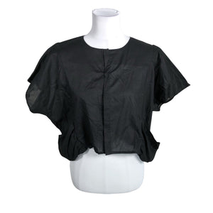 Unisex GILLES ET DADA - Lühikeste käistega pluus, suurus 38 - Must (1)