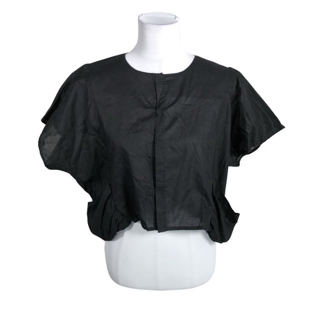 Unisex GILLES ET DADA - Lühikeste käistega pluus, suurus 38 - Must ()
