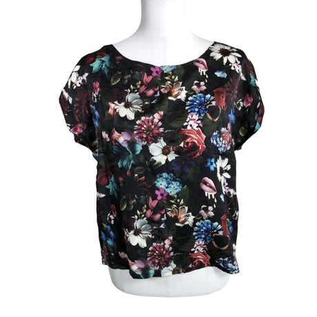 Unisex Uhana Design - Lühikeste käistega pluus, suurus 38 - Must ()