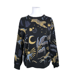 Unisex Uhana Design - Trikotaažist pluus, suurus 36 - Must (1)