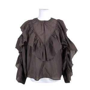 Unisex Second Female - Pluus, suurus 38 - Pruun (1)