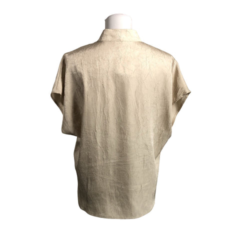 Unisex Part two - Lühikeste käistega pluus, suurus 38 - Beige (2)