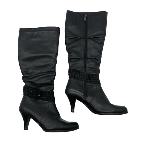 Unisex Janita - Saapad, suurus 39 - Must ()