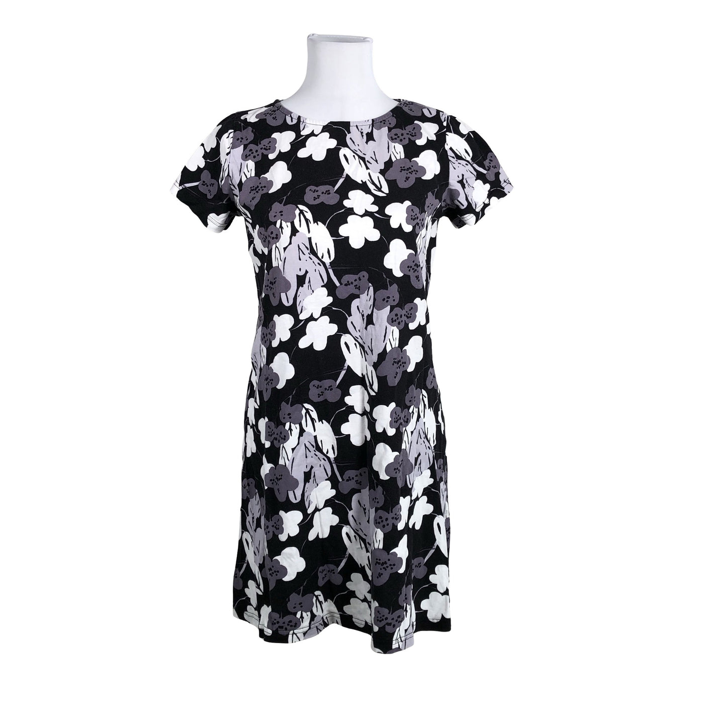 Unisex Nanso - Trikotaažist kleit, suurus 36 - Must (1)