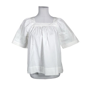 Unisex Second Female - Lühikeste käistega pluus, suurus 36 - Looduslik valge (1)