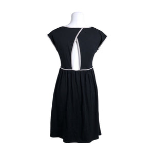 Unisex Nanso - Trikotaažist kleit, suurus 36 - Must (2)