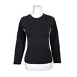 Unisex Massimo Dutti - Trikotaažist pluus, suurus 36 - Must ()