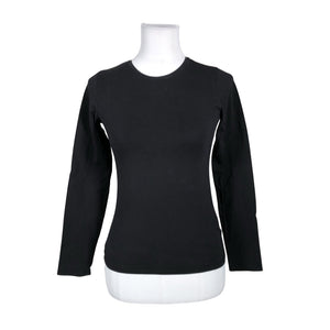 Unisex Massimo Dutti - Trikotaažist pluus, suurus 36 - Must (1)