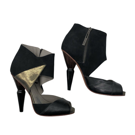 Unisex Finsk - Kontsaga rihmikud, suurus 38 - Must ()