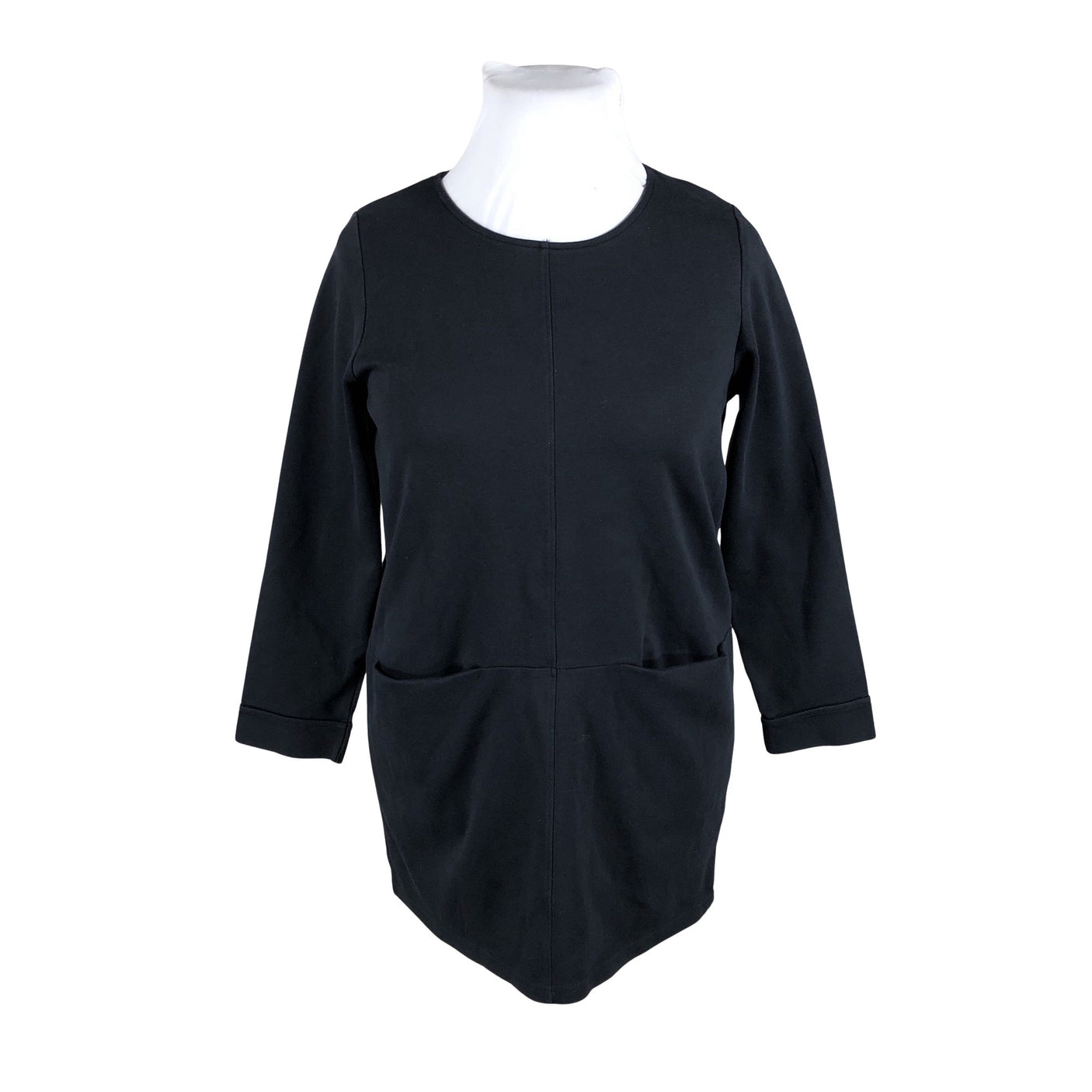 Unisex Nanso - Trikotaažist tuunika, suurus 44 - Must (2)