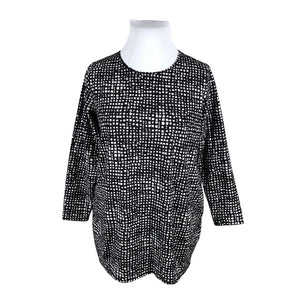 Unisex Nanso - Trikotaažist tuunika, suurus 42 - Must (2)