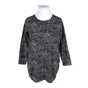 Unisex Nanso - Trikotaažist tuunika, suurus 42 - Must (1)