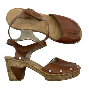 Unisex Rieker - Kontsaga rihmikud, suurus 38 - Pruun (1)